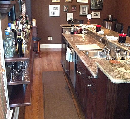 Custom Home Bars in New Jersey