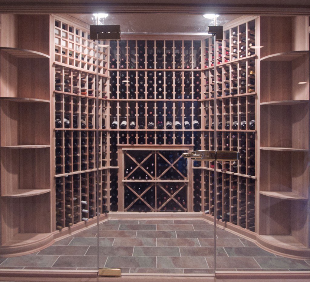 Clear View Wine Room | Trade Mark Design & Build | NJ