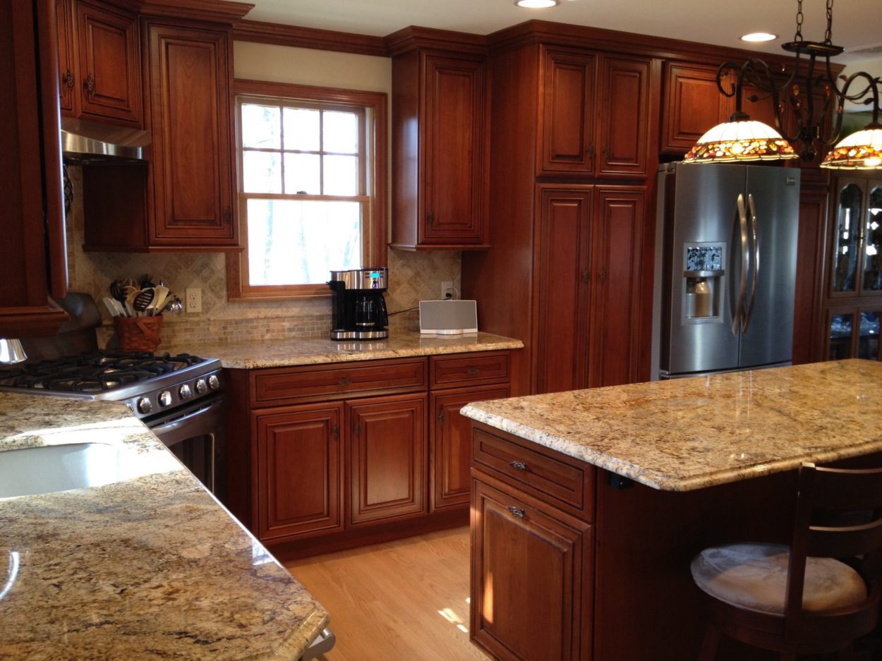 NJ Kitchen Remodeling Corner Stove Trade Mark Design