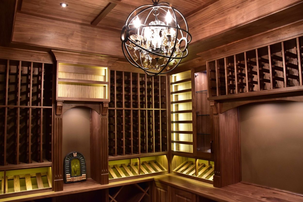 Wine Cellar Construction in Saddle River, New Jersey