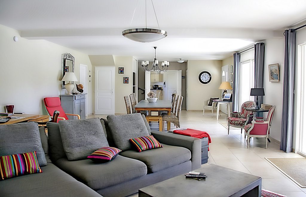 basement living room 