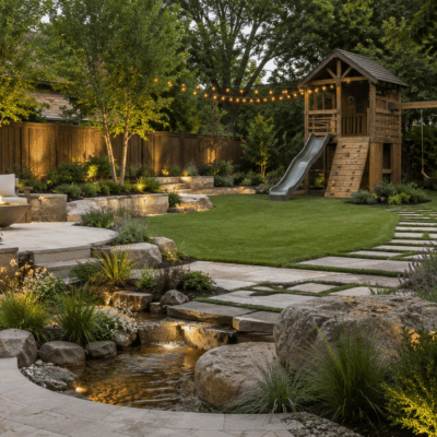 Natural Playground Ideas for Your Backyard